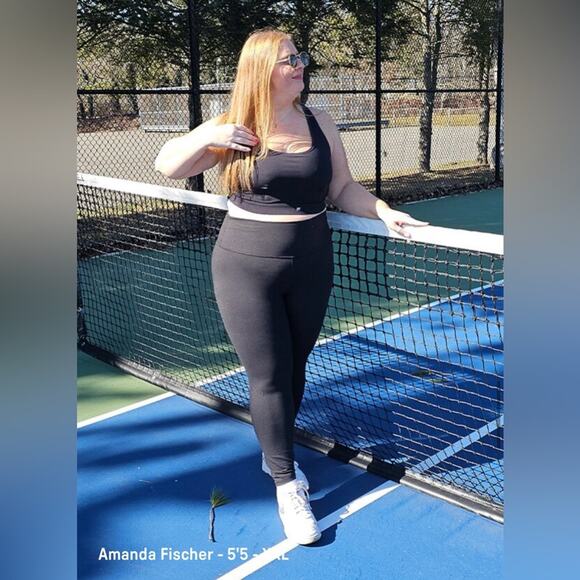 Fabletics NEW Define PowerHold High Waisted Legging Black Leggings XL 7/8 - Picture 2 of 8